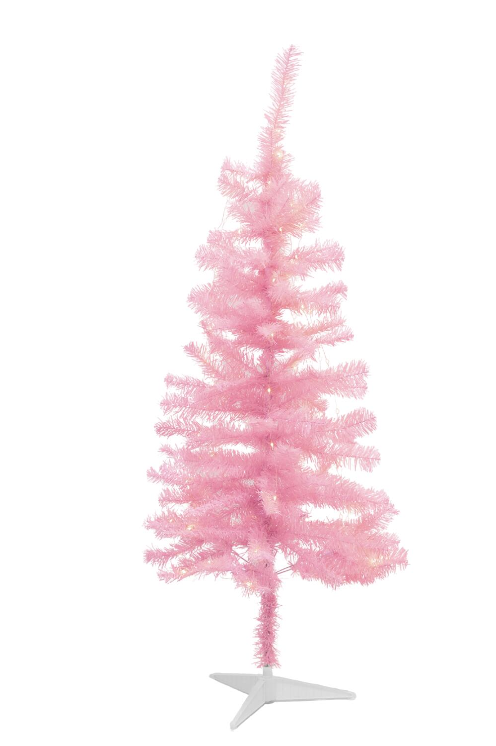 Happy juletræ, pink - H120 cm